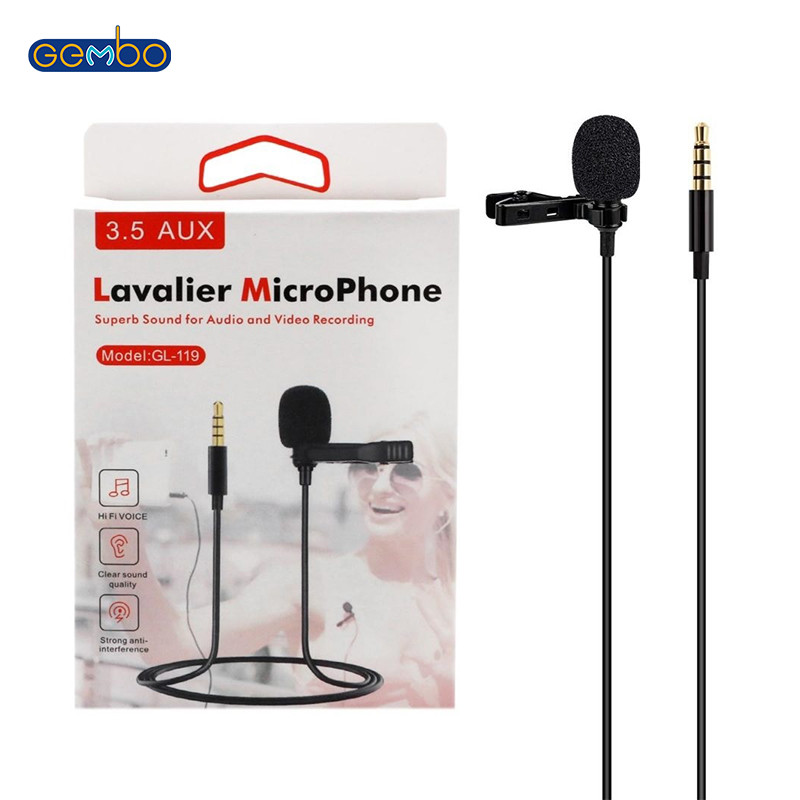 میکروفون یقه ای لاوالیر مدل GL1-19